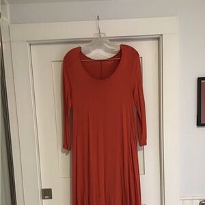 Garnet Hill Knitting Trapeze Dress Size S